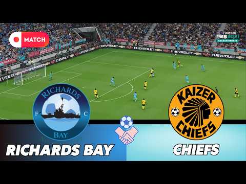 KAIZER CHIEFS vs RICHARDS BAY | Premiership 2026 Simulation | eFootball PES 21 Realistic Gameplay