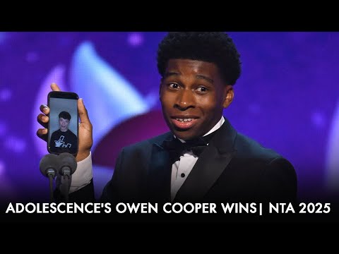 Adolescence's Owen Cooper wins National TV Award 2025!