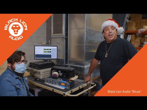 Black Lion Audio // CLA and Seth test the Blueys for the holidays!