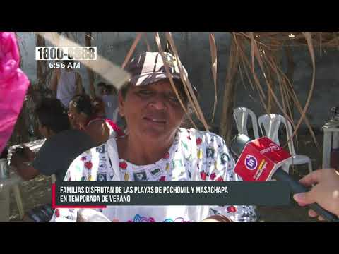 Verano se apodera de las playas de Pochomil y Masachapa - Nicaragua