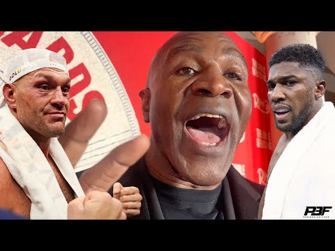 EVANDER HOLYFIELD BREAKS DOWN ANTHONY JOSHUA VS TYSON FURY