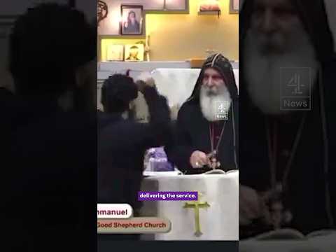 Bishop and three others stabbed in Sydney church