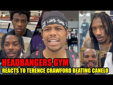 “MOUNT RUSHMORE” – Headbangers Gym REACTS to Terence Crawford BEATING Canelo