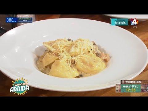 Vamo Arriba - Capelettis de jamón y queso
