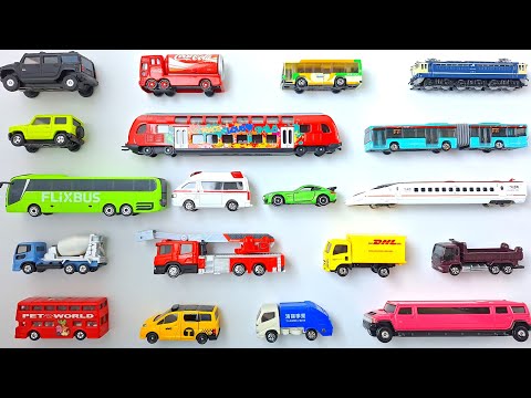 Toy Train, Bus and Truck Collection | Best Toy Vehicles Video for Kids | Street Vehicles