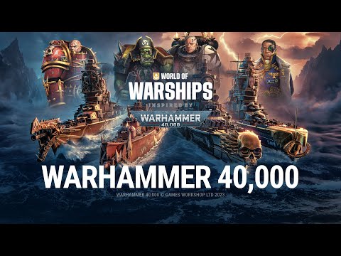 World of Warships inspired by Warhammer 40,000