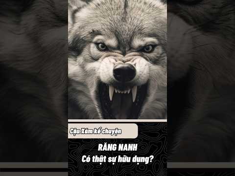 Răng nanh có thật sự hữu dụng? #shorts