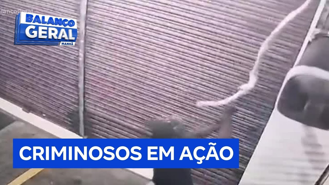 Bandidos com longo histórico criminal furtam fios de ar condicionado em clínica de São Paulo