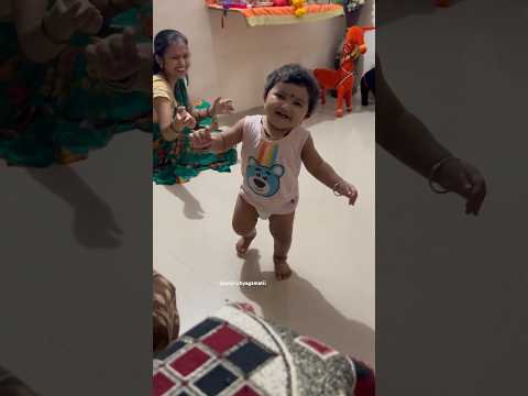 गोजिरी लागली चालायला #shorts