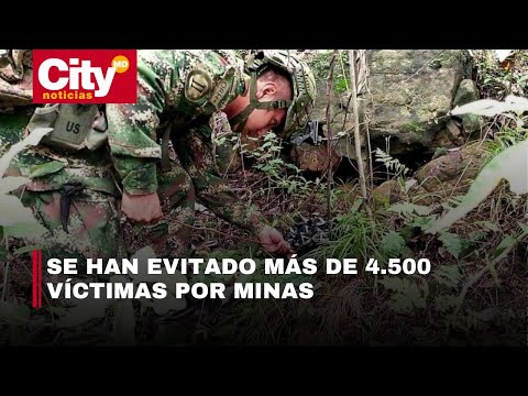 Así trabaja el Ejército Nacional para desactivar minas | CityTv