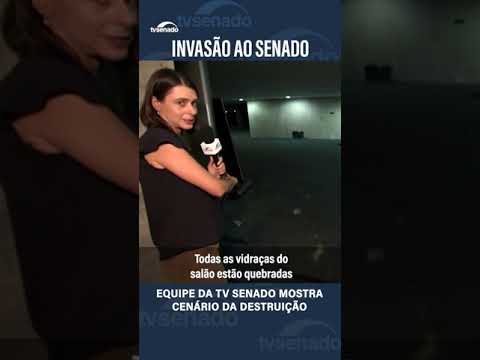 #Shorts Depredação do patrimônio público feita por apoiadores do ex-presidente Bolsonaro