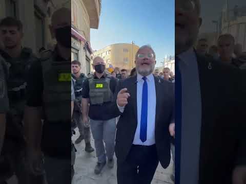 בן גביר במזרח ירושלים: "יהודים מסתובבים כאן בביטחון, אנחנו בעלי הבית"