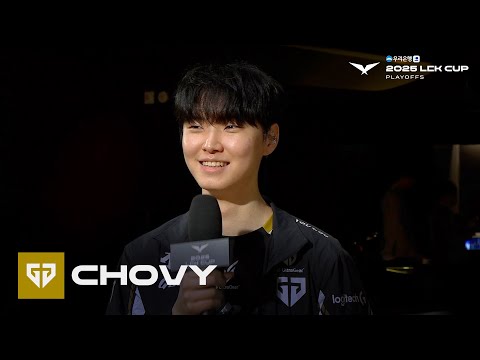 Chovy 인터뷰 | GEN vs NS | 02.20 | 2025 LCK CUP 플레이오프 3라운드