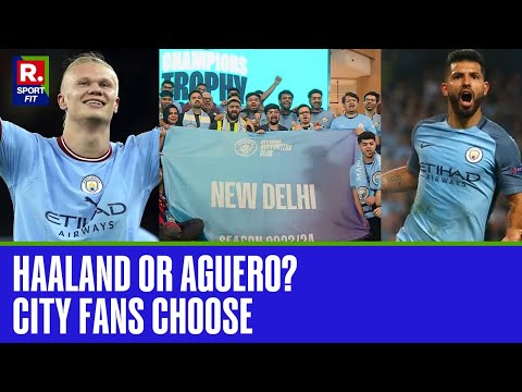 Erling Haaland or Sergio Aguero Manchester City? Fans Pick Their All Time Favourite Player