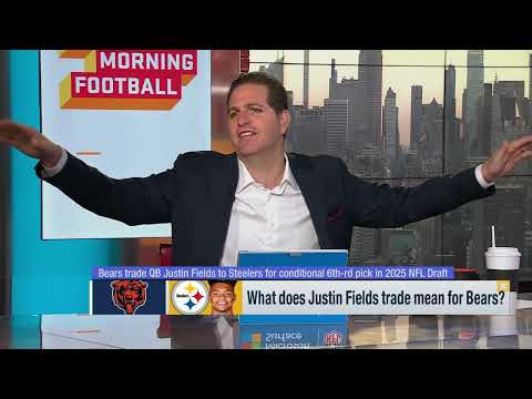 What does Justin Fields trade mean for Bears? video clip