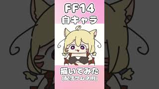 ミコッテ🐱FF14配信サムネ用のイラストを描きました！ #タイムラプス