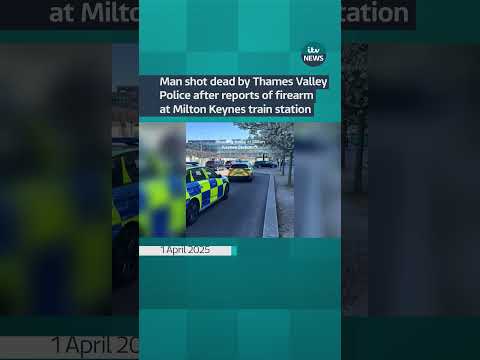 Milton Keynes: Man shot dead by police at railway station | ITV News