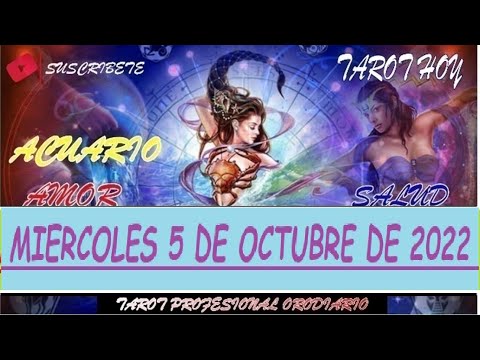 Horóscopo De Hoy ? Acuario ? Miercoles 5 de Octubre De 2022 #horoscope + aquarius today Orodiario