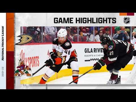 Ducks @ Coyotes 4/1 | NHL Highlights 2022