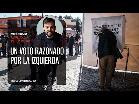 Un voto razonado por la izquierda. Carlos Pérez Ricart ¬ Video columna