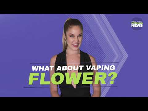 Vaping Vs. Smoking - Marijuana Morning News - Oct 23
