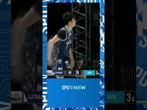 [일본 프로농구] '3점 성공률 75%' 이현중, 3쿼터에만 3점슛 4개 적중 (10.11)