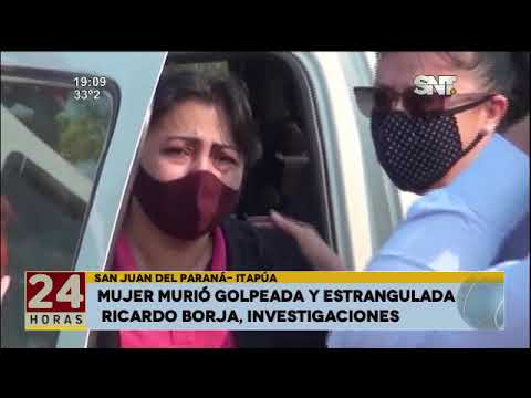 San Juan del Paraná: Mujer murió golpeada y estrangulada