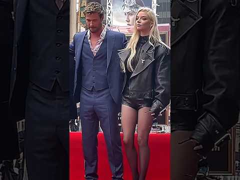 Anya Taylor Joy Brought A Beautiful Balance <strong>Of</strong> Confidence &amp; Elegance To Chris Hemsworth's <strong>Red</strong> Carpet