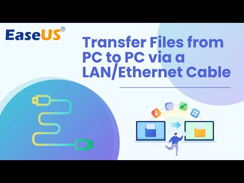 So übertragen Sie Dateien von PC zu PC über ein LAN/Ethernet-Kabel