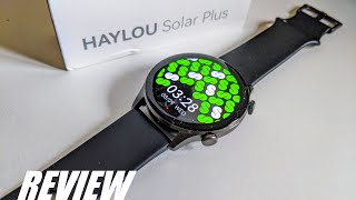 Vido-Test : REVIEW: Haylou Solar Plus RT3 Smartwatch - AMOLED Always On Display, Rotating Crown?