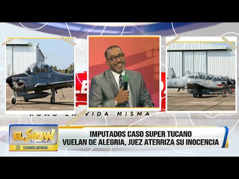 Imputados caso Super Tucano Vuelan de alegría│El Show del Mediodía La TeleRealidad de Iván Ruiz