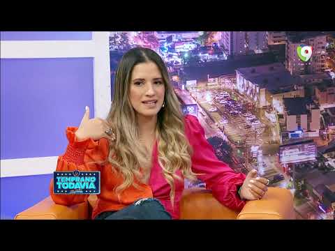 Nathalie Hazim presenta “Amorosa” en Es Temprano Todavía