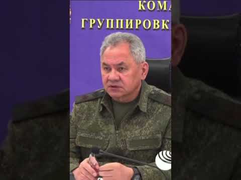 Footage appears to show Russian defence minister Sergei Shoigu in Ukraine