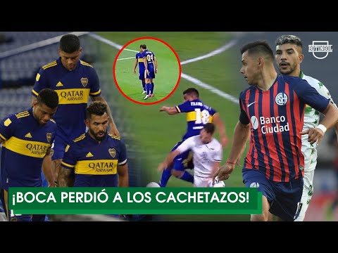 BOCA perdió vs TALLERES + Cachetazo de FABRA a IZQUIERDOZ ¿era PENAL + SAN LORENZO volvió a PERDER