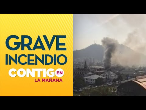 RECOLETA: Incendio afectó a 3 locales de La Vega Central - Contigo En La Mañana