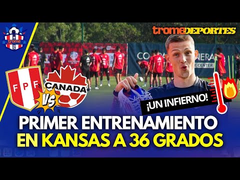 PERÚ vs CANADÁ por Copa América 2024: INFERNAL entrenamiento a 36 GRADOS | Trome