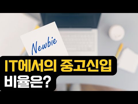 IT에서의 중고신입?!