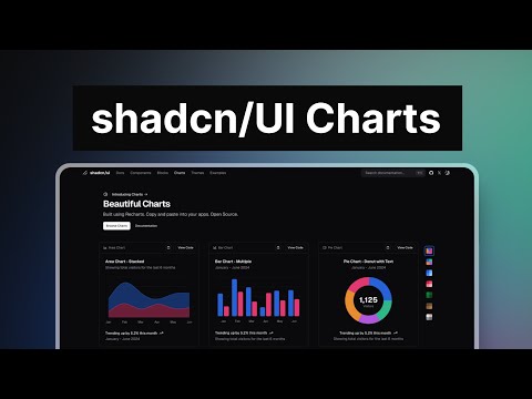 Shadcn UI Charts | The Best Chart Library for Nextjs/React