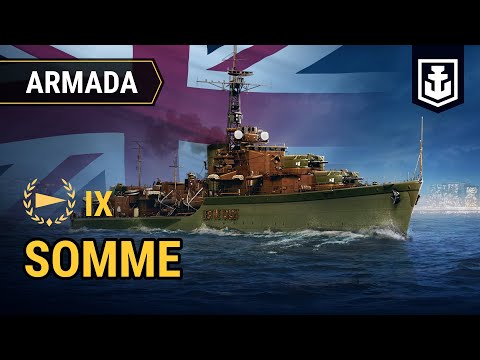 Armada: Somme |  A Captain’s guide to playing the British Tier IX destroyer