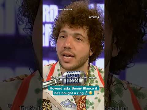 “You and me both Benny Blanco agress w/ Howard Stern who predicts MARRIAGE for Benny & Selena Gomez