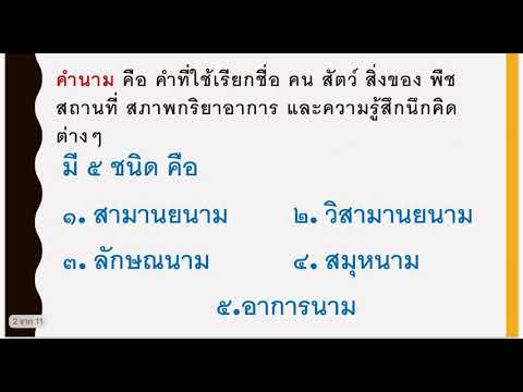 KruUpAndDown คำนามโดยครูอัพ