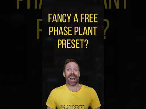 Head to our channel to grab your free preset 🎁🎧 #producertech #phaseplant