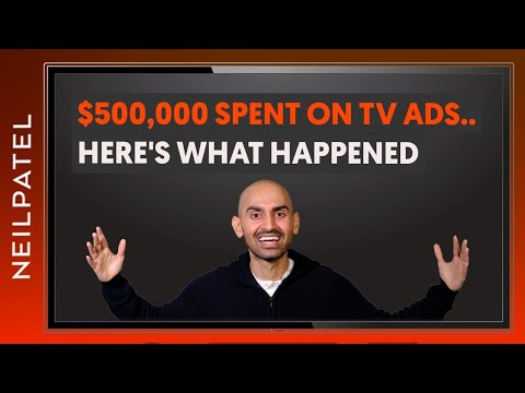 I Spent $500,000 in TV Ads to Promote My Ad Agency This is what happened