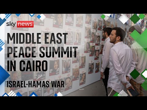 Watch live: Middle East peace summit in Cairo