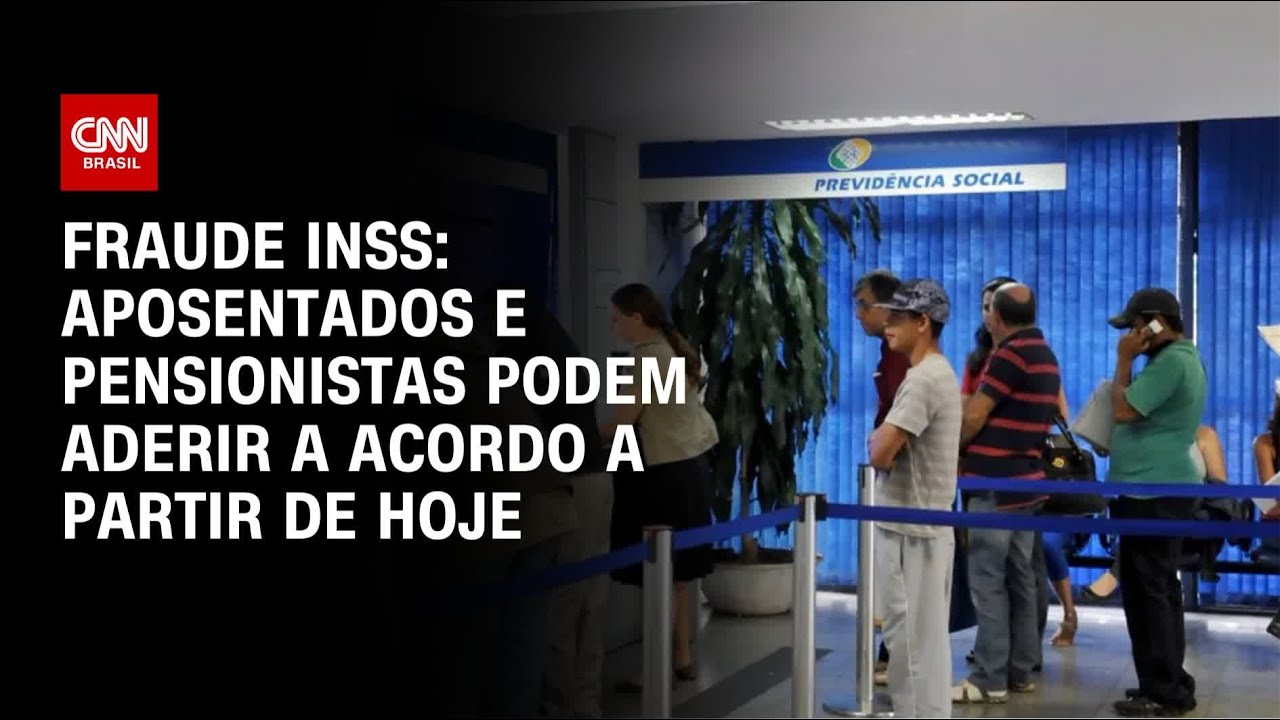 Fraude INSS Vítimas de descontos indevidos já podem aderir a acordo | CNN 360º