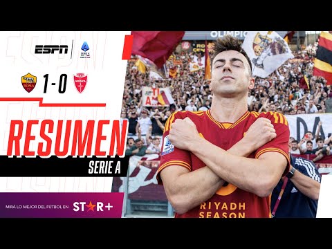 ¡LA LOBA DE MOU Y UN TRIUNFAZO AGÓNICO PARA ESTIRAR SU RACHA GANADORA! | Roma 1-0 Monza | RESUMEN