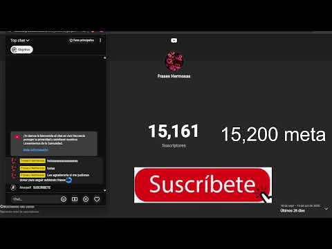 llegando a 15,200 sub Frases Hermosas