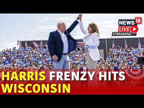 Kamal Harris LIVE | Kamala Harris Slams Donald Trump In Wisconsin Rally | US Elections 2024 | N18G