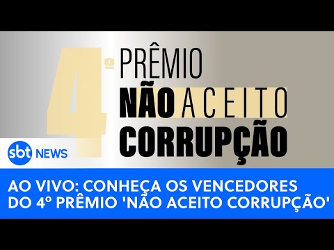 Prêmio Não Aceito Corrupção anuncia vencedores da 4ª edição