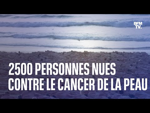 Australie: 2500 personnes posent nues sur la plage pour sensibiliser au cancer de la peau